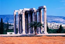 Temple of Olympian Zeus, Athens, Greece, 130