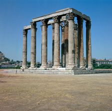 Temple of Olympian Zeus in Athens, 2nd century BC