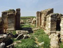 Temple of Atargatis, Dura-Europos, Syria, 2001. Creator: LTL