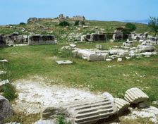 Temple of Athena, Troy IX stratum, Troy, Turkey, 2005. Creator: Unknown