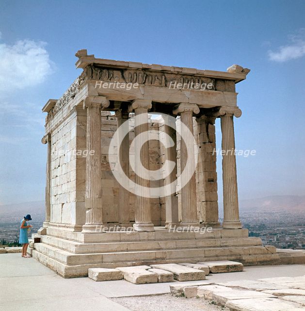 Temple of Athene Nike on the Acropolis, 5th century BC. Artist: Unknown