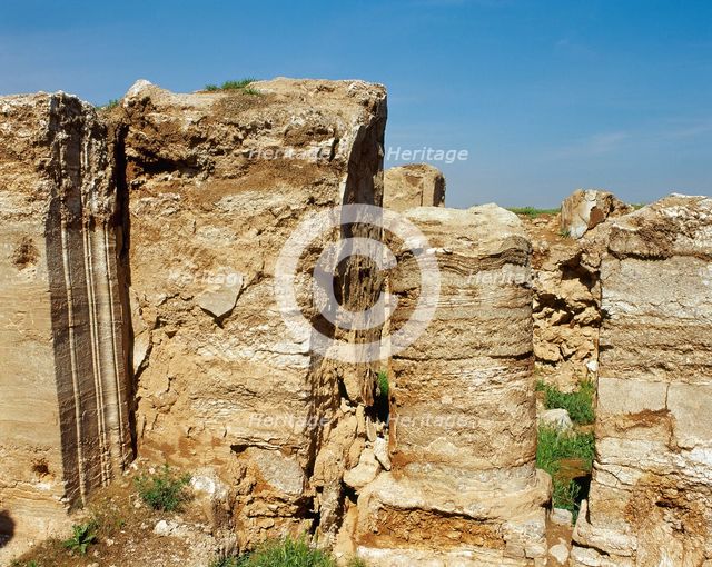 Temple of Artemis, Dura Europos, Syria, 2001. Creator: LTL.
