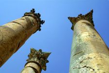 Temple of Artemis, Jerash, Jordan. Creator: Vivienne Sharp