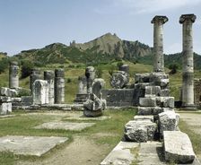 Temple of Artemis, Sardis, Turkey, 1999. Creator: Unknown