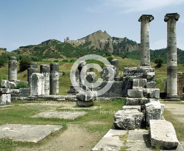 Temple of Artemis, Sardis, Turkey, 1999. Creator: Unknown.