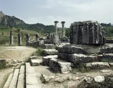 Temple of Artemis, Sardis, Turkey, 1999. Creator: Unknown
