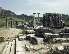 Temple of Artemis, Sardis, Turkey, 1999. Creator: Unknown