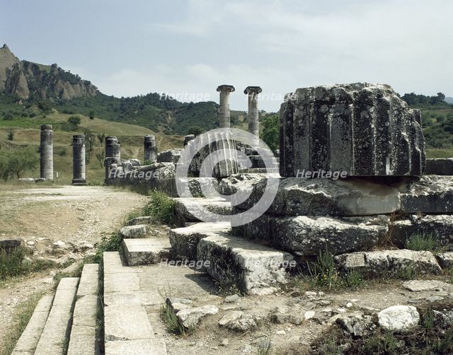 Temple of Artemis, Sardis, Turkey, 1999. Creator: Unknown.
