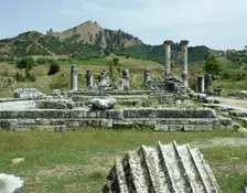 Temple of Artemis, Sardis, Turkey, 1999. Creator: Unknown