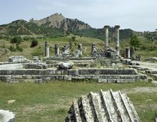 Temple of Artemis, Sardis, Turkey, 1999. Creator: Unknown
