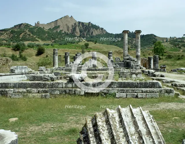 Temple of Artemis, Sardis, Turkey, 1999. Creator: Unknown.