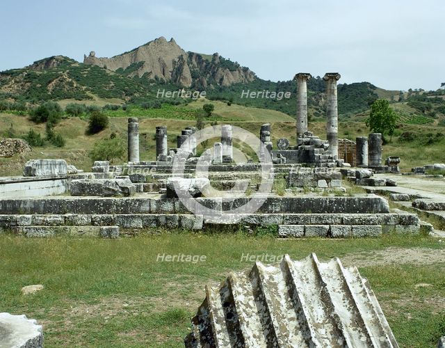 Temple of Artemis, Sardis, Turkey, 1999. Creator: Unknown.