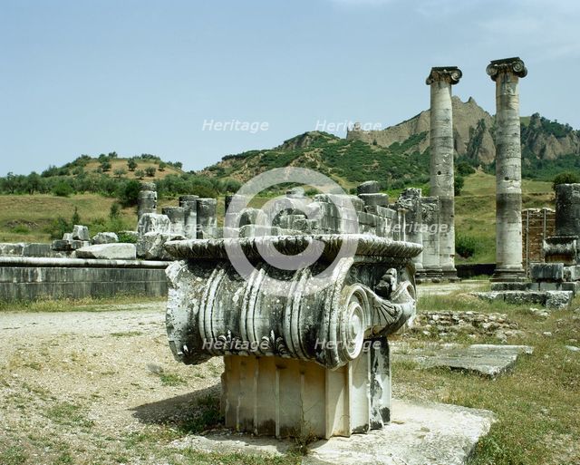 Temple of Artemis, Sardis, Turkey, 1999. Creator: Unknown.