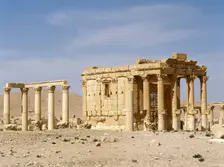 Temple of Baalshamin, Palmyra, Syria, 2001. Creator: LTL