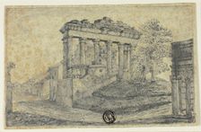 Temple of Concord at Foot of Campidoglio, n.d. Creator: Unknown