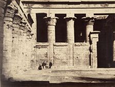Temple of Edfu, 1867. Creator: Gustave Le Gray