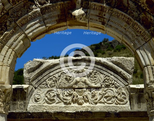 Temple of Hadrian, Ephesus (Curetes Street. Anatolia), 1999.  Creator: LTL.
