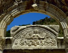 Temple of Hadrian, Ephesus (Curetes Street. Anatolia), 1999. Creator: LTL