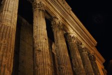 Temple of Hadrian, Piazza di Pietra (Piazza of Stone), Rome, Italy, 2009. Creator: LTL