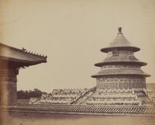 Temple of Heaven from the Place Where the Priests Are Burnt, in the Chinese City... October 1860. Creator: Felice Beato