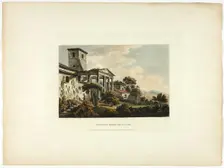 Temple of Hercules at Cori, plate thirty-two from the Ruins of Rome, published April 21, 1798. Creator: Matthew Dubourg