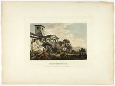 Temple of Hercules at Cori, plate thirty-two from the Ruins of Rome, published April 21, 1798. Creator: Matthew Dubourg