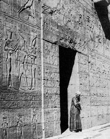 Temple of Horus, Edfou, Egypt, 1935