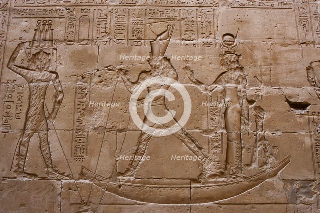 Temple of Horus, Edfu, Egypt, 3rd century BC. Creator: Unknown.