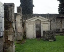 Temple of Isis, Pompeii, Italy, 1st century, (2002). Creator: LTL