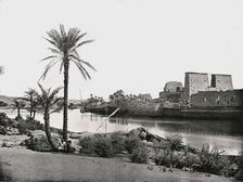 Temple of Isis, Philae, Egypt, 1895. Creator: W & S Ltd