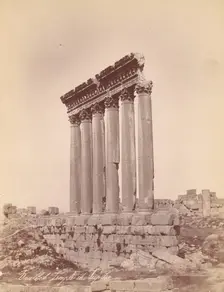 Temple of Jupiter, 1880s. Creator: Unknown