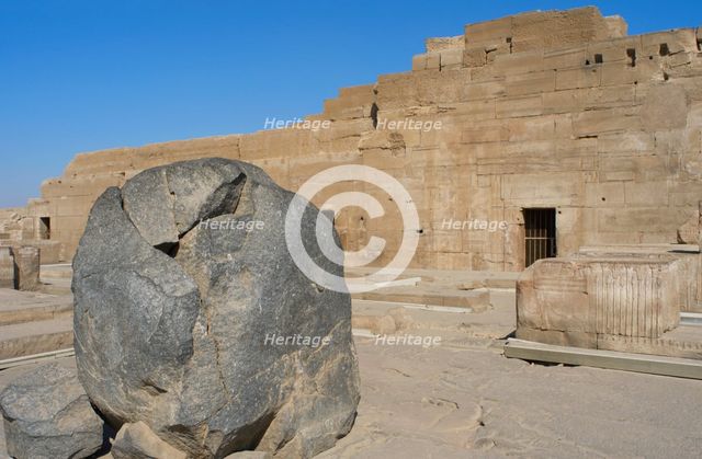 Temple of Kom Ombo, Egypt, Ptolemaic Dynasty, 2nd century BC, (2019).  Creator: LTL.