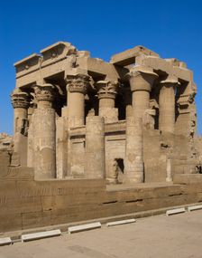 Temple of Kom Ombo, Egypt, Ptolemaic Dynasty, 2nd century BC, (2019). Creator: LTL