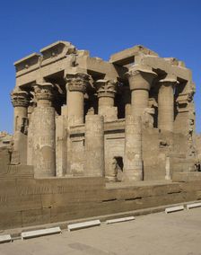 Temple of Kom Ombo, Egypt, Ptolemaic Dynasty, 2nd century BC, (2019). Creator: LTL