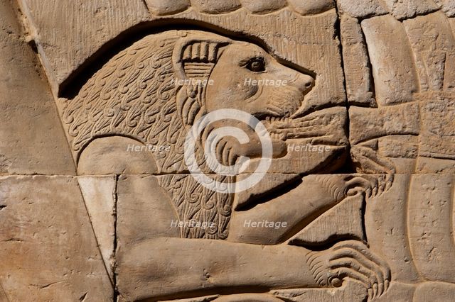 Temple of Kom Ombo, Egypt, Ptolemaic Dynasty, 2nd century BC. Creator: Unknown.