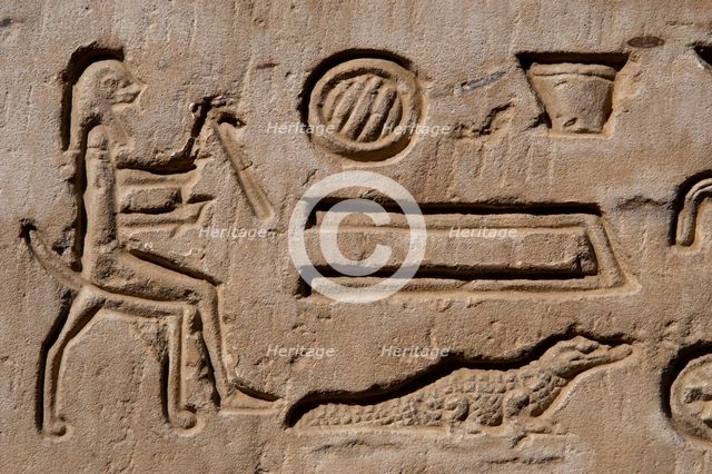 Temple of Kom Ombo, Egypt, Ptolemaic Dynasty, 2nd century BC. Creator: Unknown.
