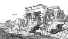 Temple of Kom Ombos, Upper Egypt, by Frank Dillon:...Institute of Painters in Oil Colours, 1883. Creator: Unknown
