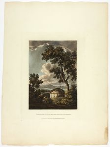 Temple of Tussis or the God of Coughing, plate twenty-nine from the Ruins of Rome, pub. Feb 20, 1798 Creator: Matthew Dubourg
