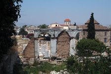 Temple of the 4 Winds, Athens, Greece, 2003. Creator: Ethel Davies