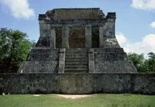 Temple of the Bearded Man, Chichen Itza, Yucatan, Mexico, Mayan, 1998. Creator: Unknown