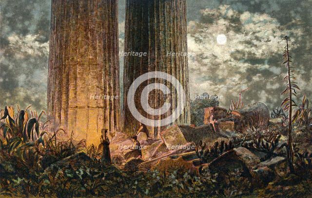 'Temple of the Giants, Sicily', 19th century. Artist: Unknown