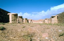 Temple of the Sibitti, Khorsabad, Iraq, 1977. Creator: Vivienne Sharp