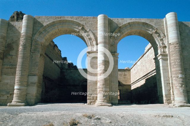 Temple of the Sun, Hatra (Al-Hadr), Iraq, 1977. Creator: Vivienne Sharp.