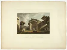 Temple of the Sun & Moon, plate two from Ruins of Rome, published March 1, 1796. Creator: Matthew Dubourg