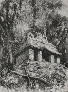 Temple of the Sun, Palenque, State of Chiapas, Mexico, 1892. Creator: Unknown