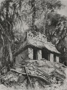Temple of the Sun, Palenque, State of Chiapas, Mexico, 1892. Creator: Unknown