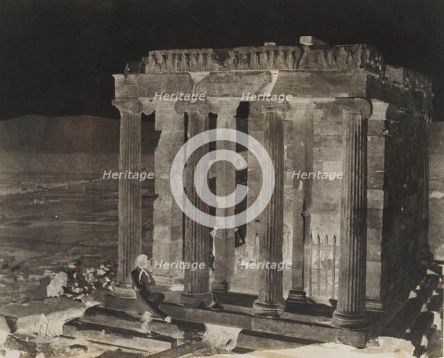 Temple of Wingless Victory, Lately Restored, 1848. Creator: George Wilson Bridges.