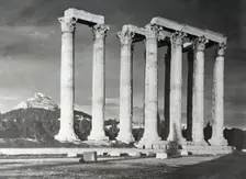 Temple of Zeus (Jupiter), Athens, Greece, c1955. Creator: Arthur Charles Kirby Ware