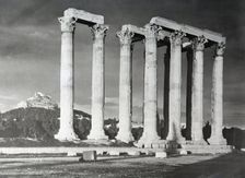 Temple of Zeus (Jupiter), Athens, Greece, c1955. Creator: Arthur Charles Kirby Ware