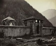 Temple at Naveshera, Kashmir, India, 1864. Creator: Samuel Bourne (British, 1834-1912)